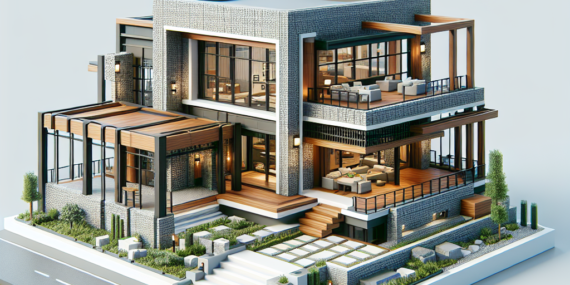 Inspirasi Desain Rumah Minecraft Modern yang Simple dan Elegan