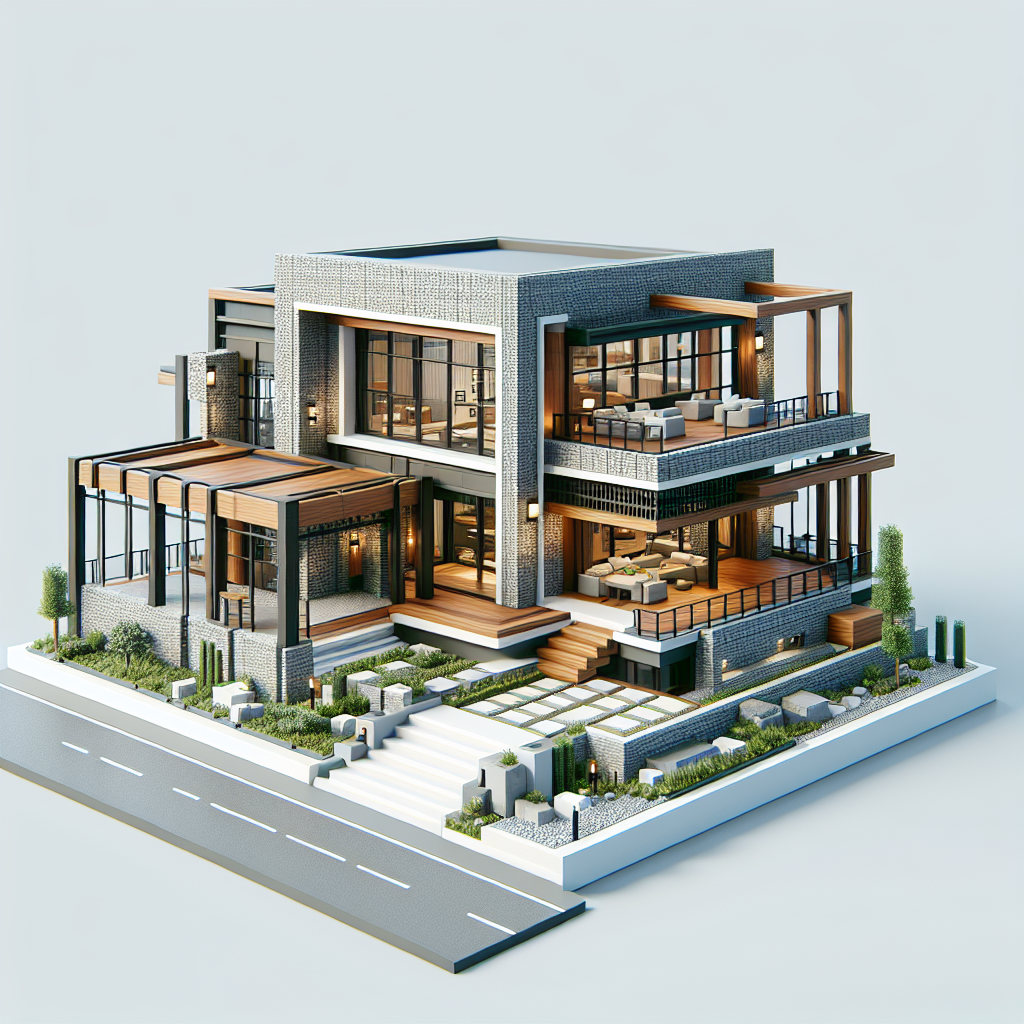 Inspirasi Desain Rumah Minecraft Modern yang Simple dan Elegan