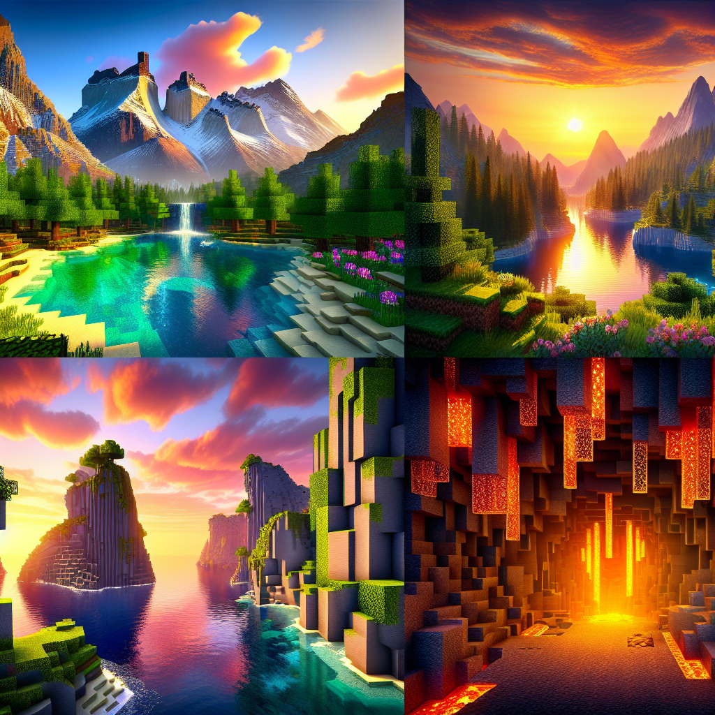 Explore Stunning Minecraft Landscapes: A Guide to Creating Breathtaking Views