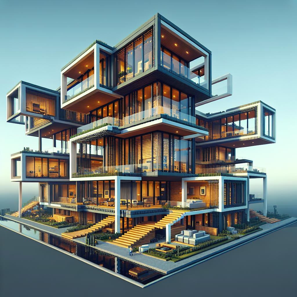 Guide to Building a Stunning Modern House in Minecraft